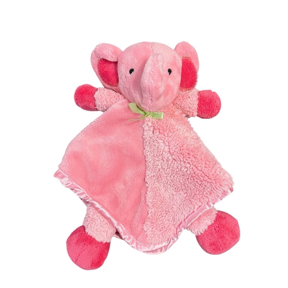 Carter's Pink Elephant with Legs Baby Lovey 11 x 11 Inches